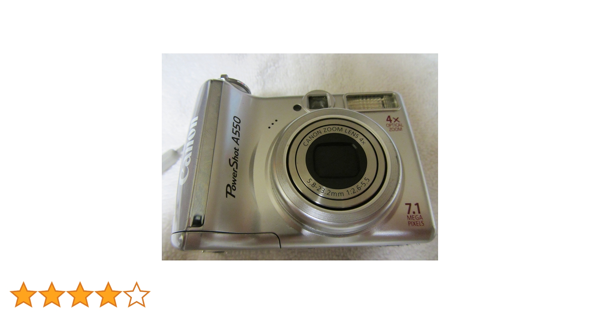 3-2025 ◆Canon キャノン　Power Shot A550 Amazon | Canon デジタルカメラ PowerShot (パワーショット